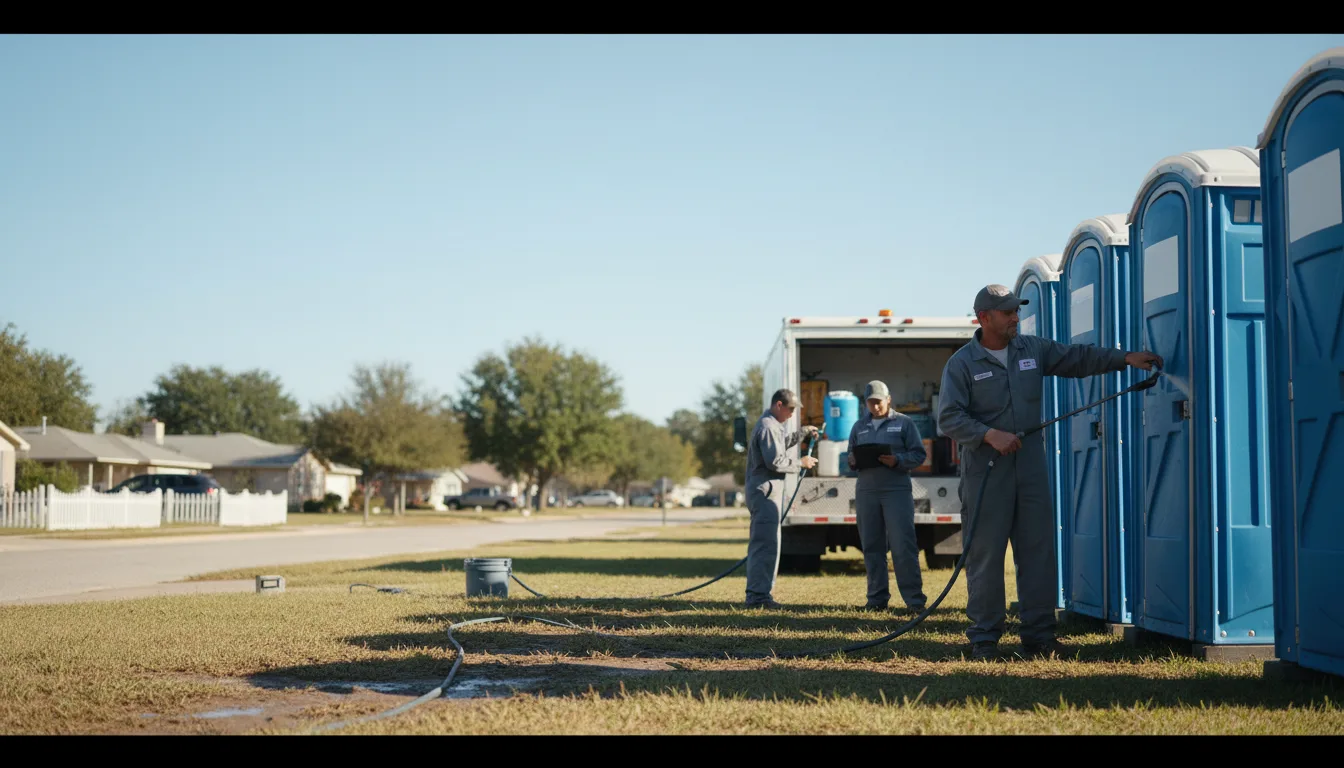 Long-Term Portable Toilet Rental in Ridgeway, WI near me